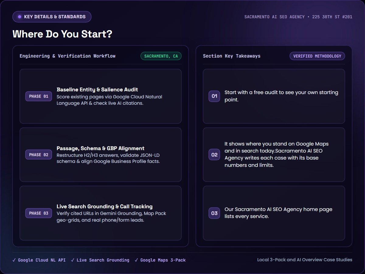 Where Do You Start? — Sacramento AI SEO Agency